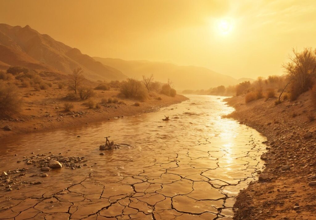 Wimbleball Lake drought